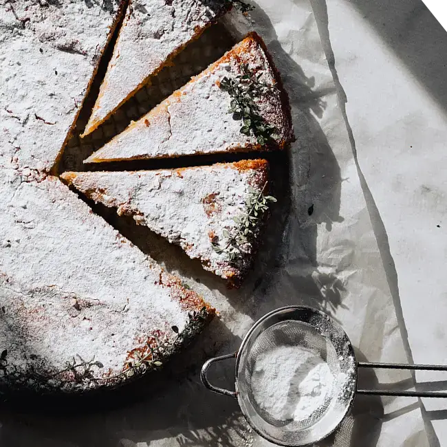 Cake met olijfolie