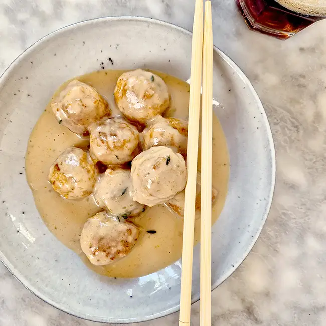 Balletjes in biersaus Balletjes in biersaus