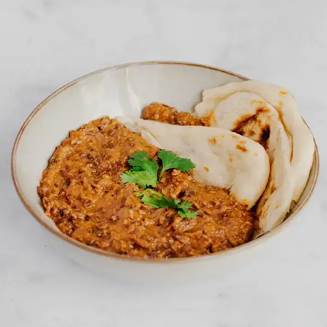 Boterige linzencurry