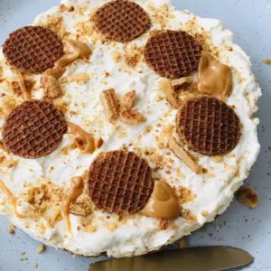 Stroopwafel taart