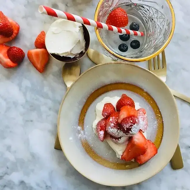 Simpel mascarpone toetje