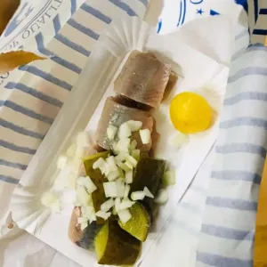 Haring-aardappelsalade