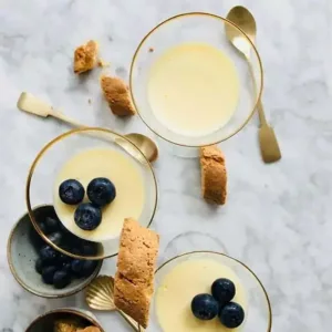 Lemon posset citroentoetje