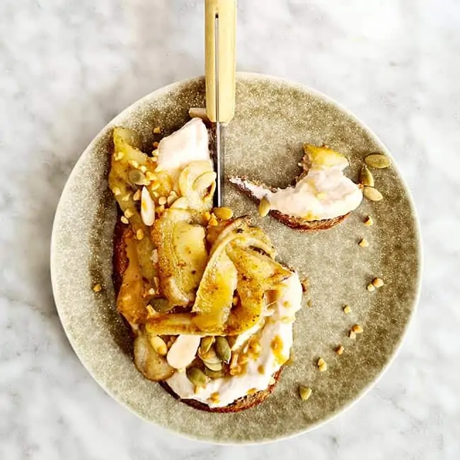 Ontbijt met ricotta