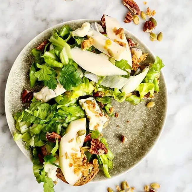 Simpele andijviesalade