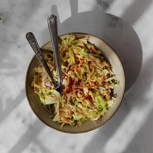Simpele koolsalade