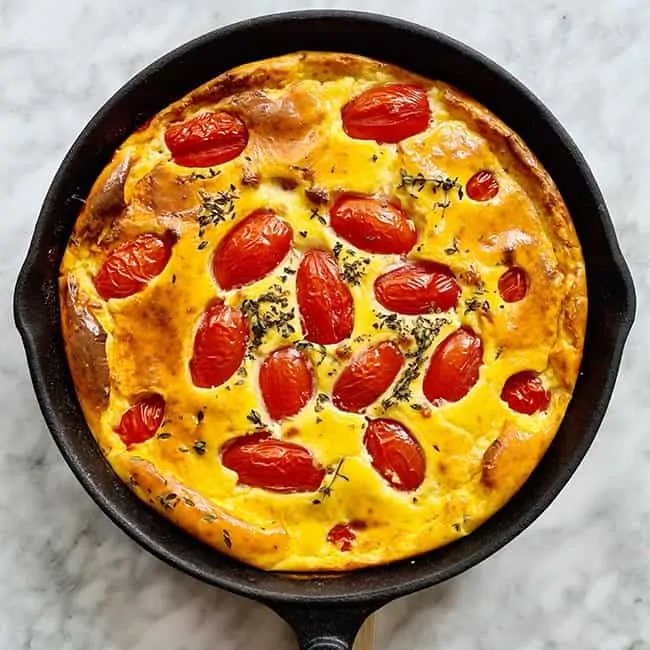 Ricotta ovenschotel met tomaat