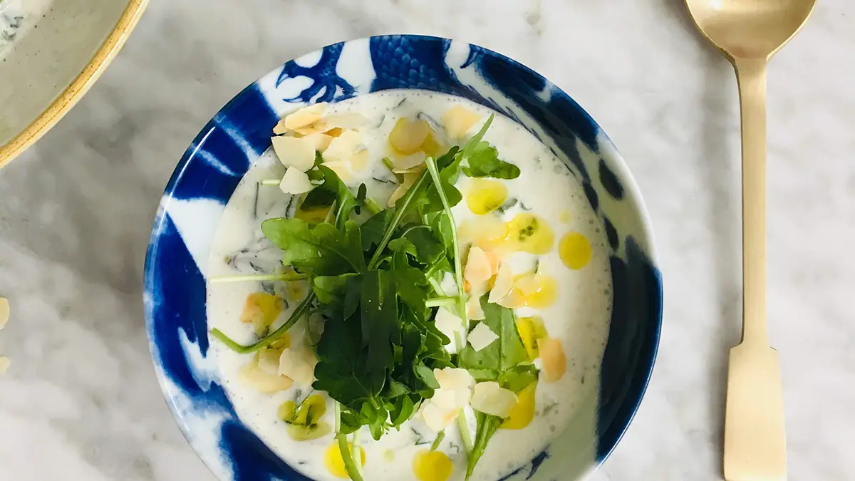 Yoghurt soep