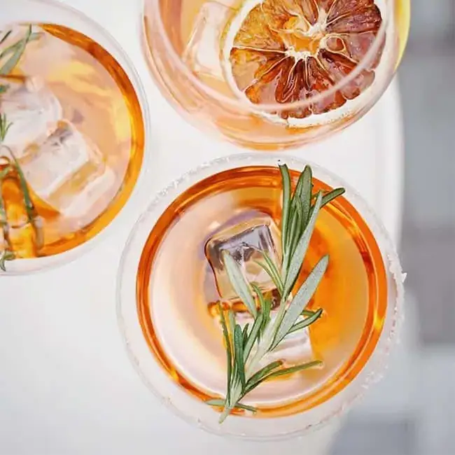 Aperol spritz cocktail