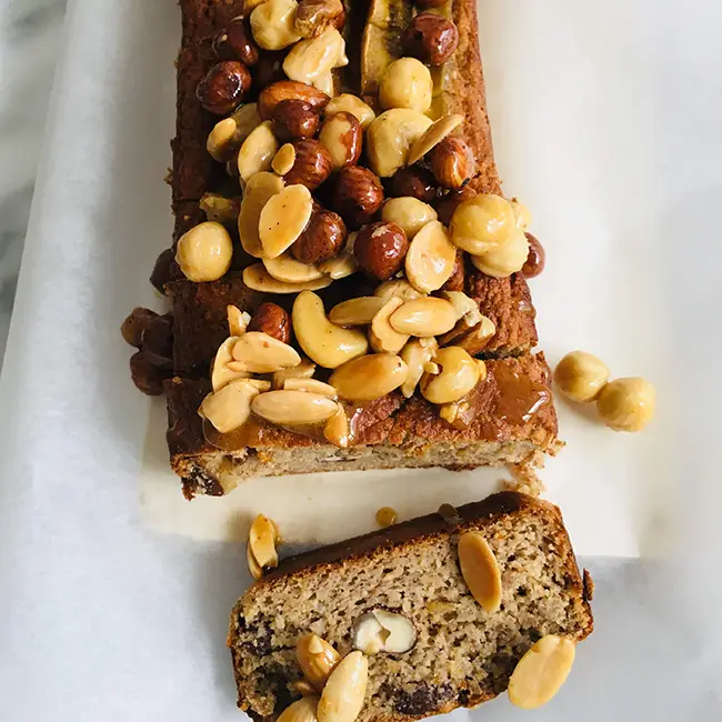Bananenbrood met noten