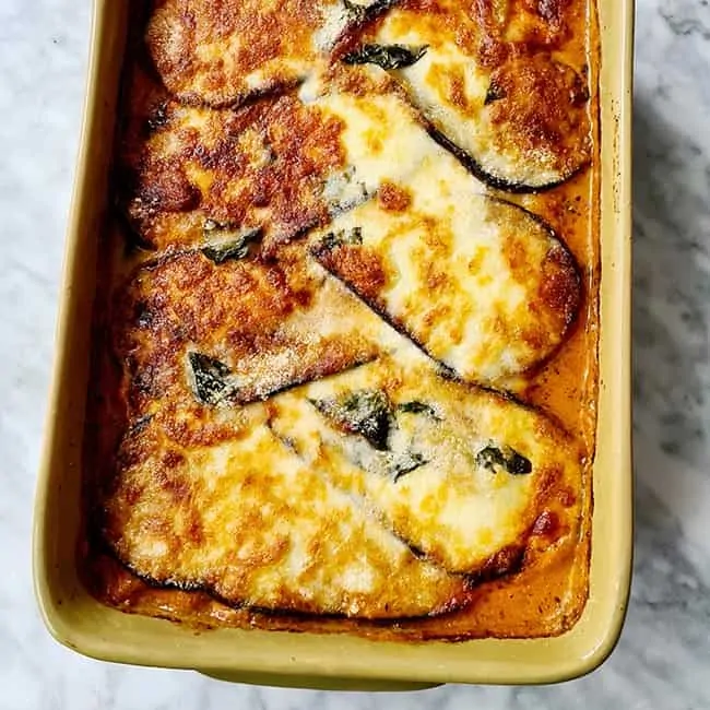 Aubergine parmigiana