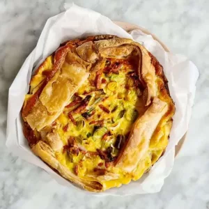 Quiche met spek