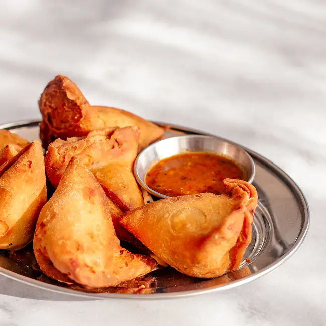 Vegetarische samosas Vegetarische samosas