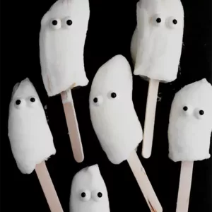 Bananen ijsjes maken voor Halloween