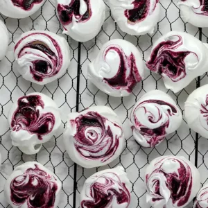 Meringue met fruit