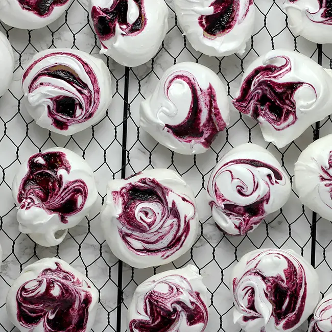 Meringue met smaakje