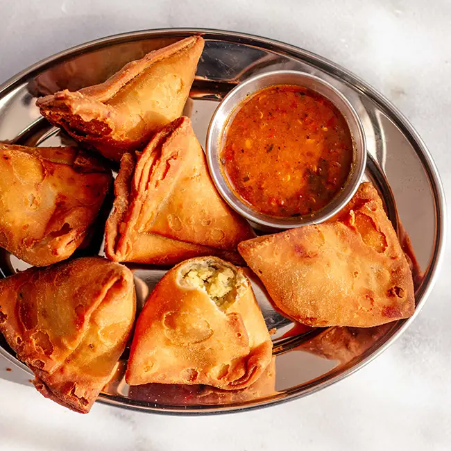 Samosas met aardappel
