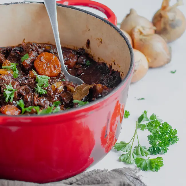 Boeuf bourguignon basisrecept Boeuf bourguignon basisrecept