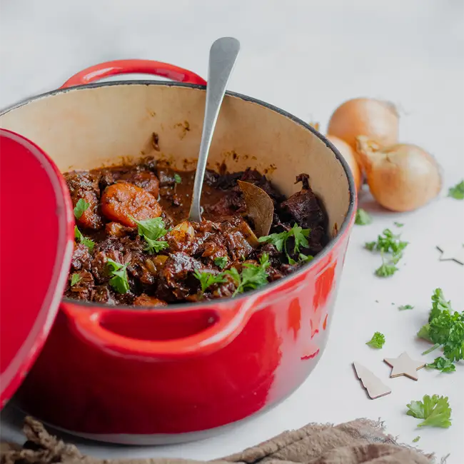 Boeuf bourguignon voor kerst Boeuf bourguignon voor kerst