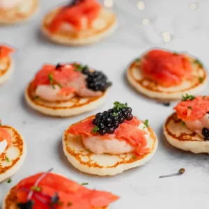 Blini met zalm | zalmblini