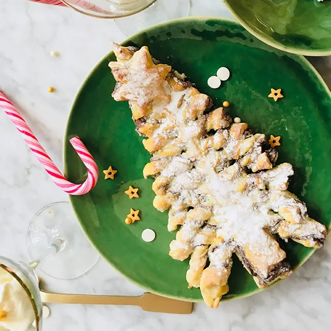 Nutella kerstboom