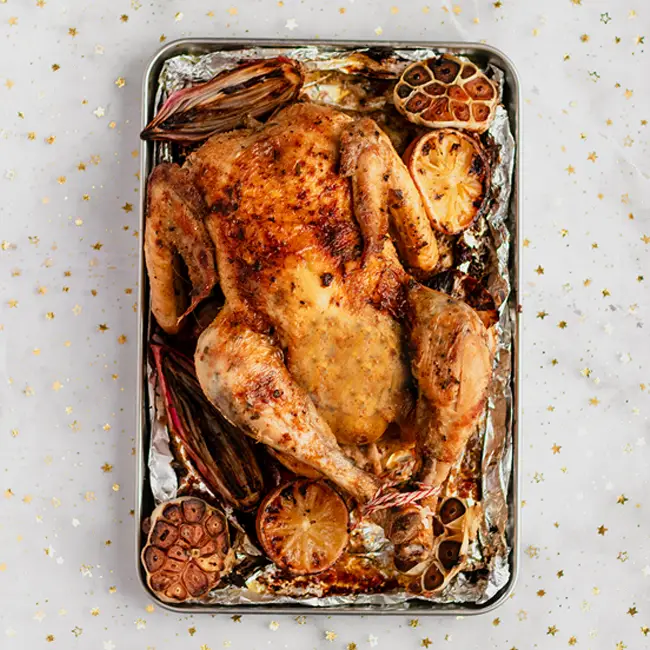 Kip uit de oven | geroosterde hele kip uit de oven | geroosterde kip