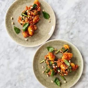Gnocchi met spinazie