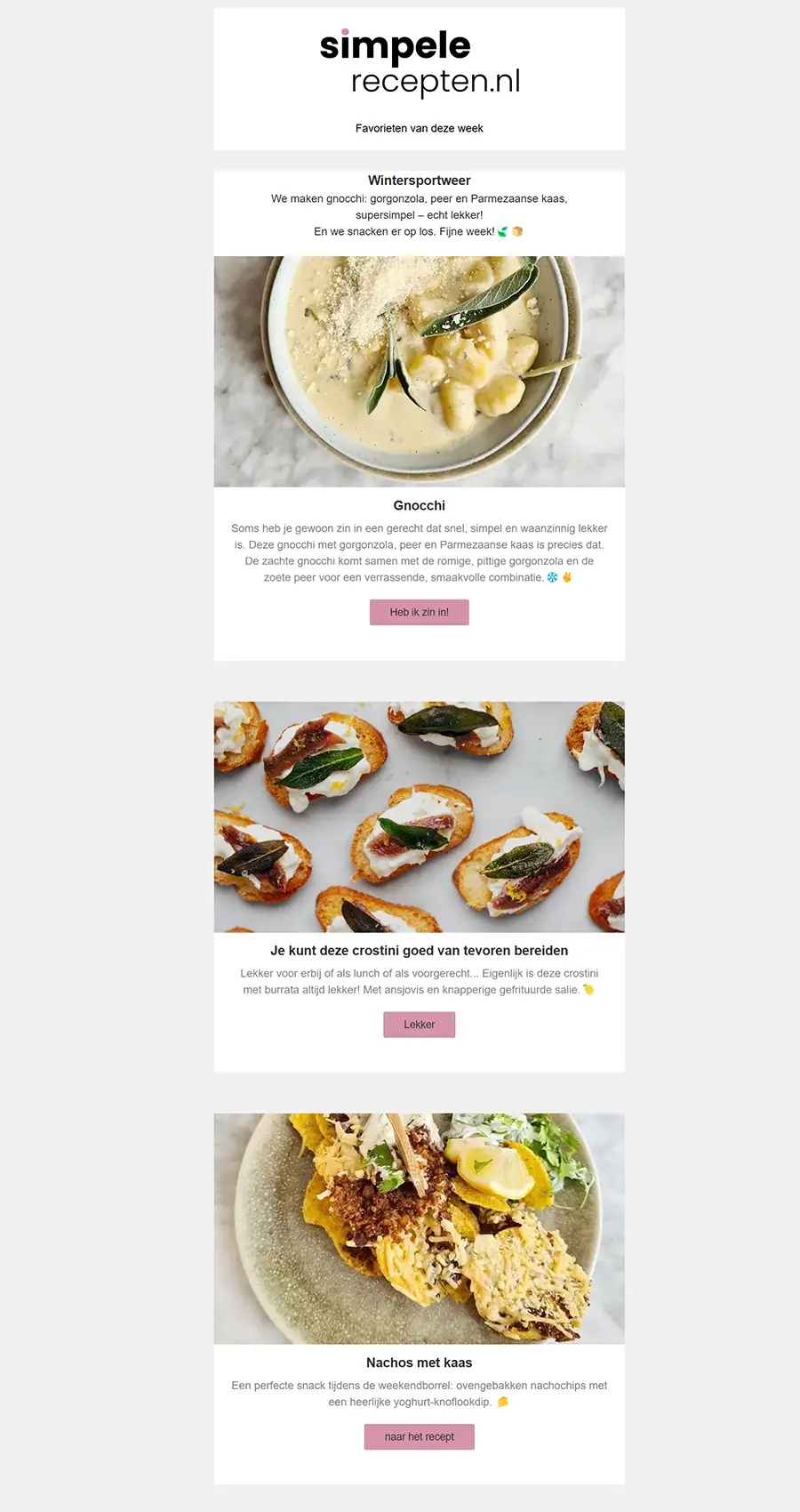 Nieuwsbrief voorbeeld Nieuwsbrief voorbeeld