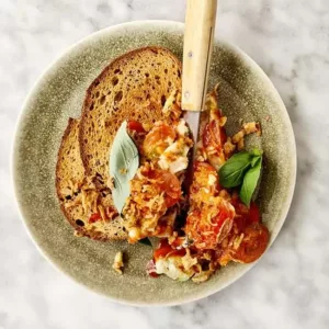 Aubergine omelet