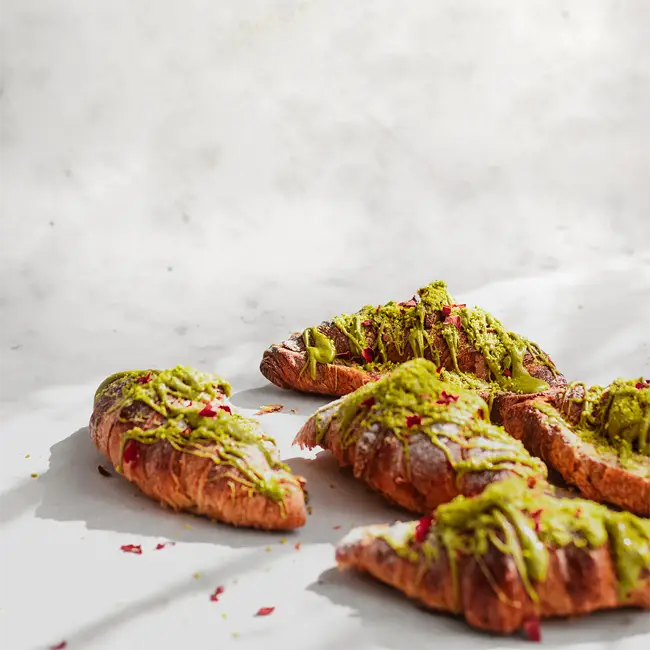 croissants-met-pistache-vulling Pistachecroissants | croissants met pistache