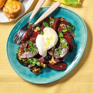 Bietensalade met burrata