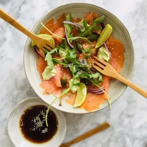 Dressing gerookte zalm
