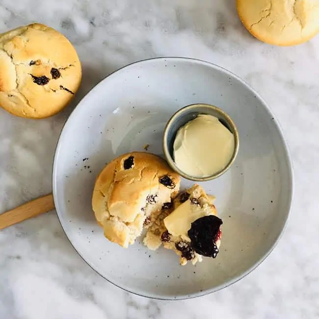 Vegan scones recept