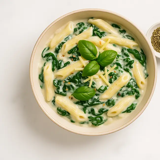 Eenpanspasta met Goudse kaas Eenpanspasta met Goudse kaas