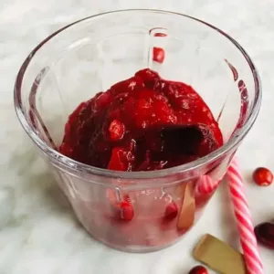 Cranberry compote
