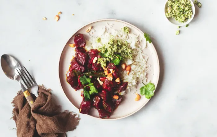 Bietencurry | rode bietencurry