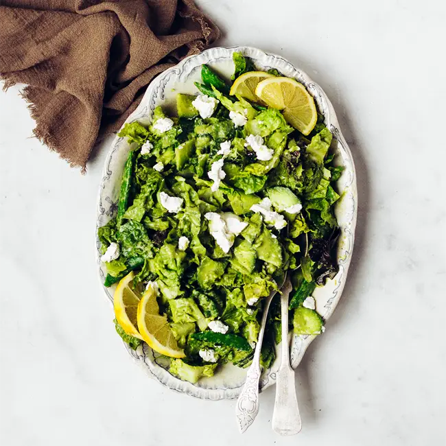 Green goddess salade green goddess dressing