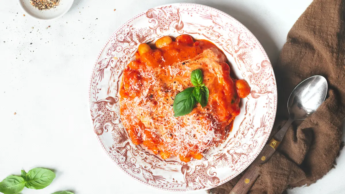 Bonen in tomatensaus | bonen alla vodka