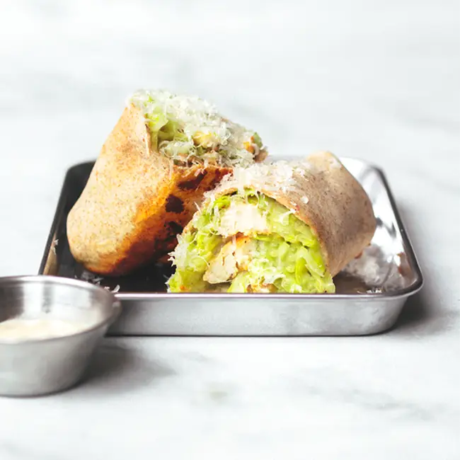 caesar-wraps-met-krokante-kip Caesar wraps met krokante kip