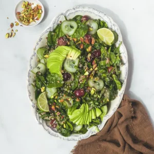 Salade druiven met avocado