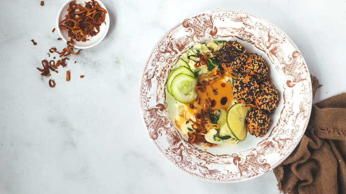 Paksoi stamppot / stamppot met paskoi / stamppot van paskoi
