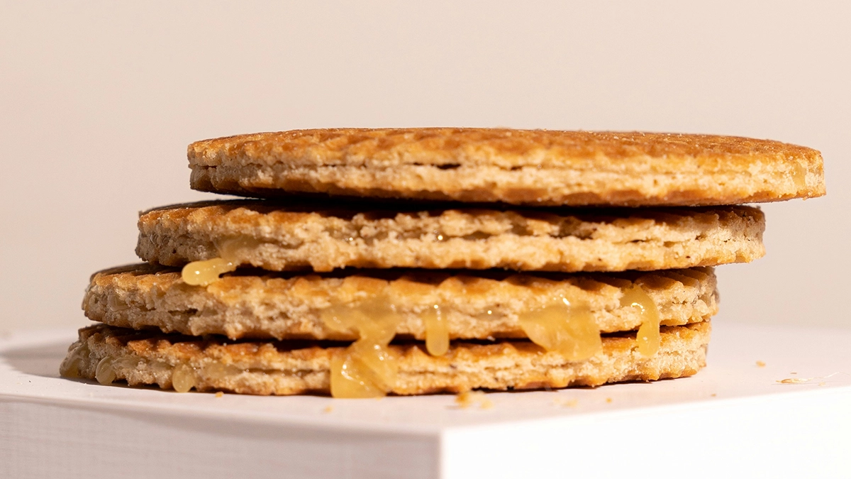 Stroopwafels als dessert