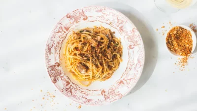 Pasta met sardines