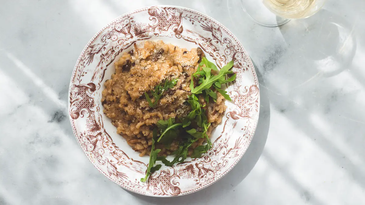 risotto met champignons