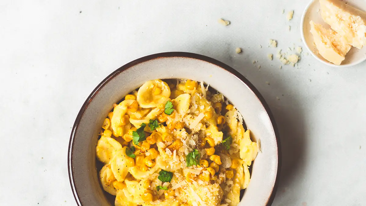 pasta met mais pasta met maïs